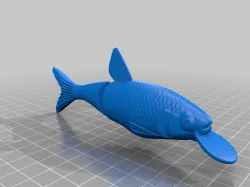 Swimbait Fishing Lure: Detailed Minnow Design, Customizable Assembly