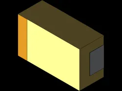 Tantalum SMD Capacitor Type D (7343)