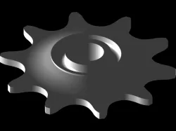 Tension pulley (sprocket)