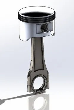 v12 engine piston assembly