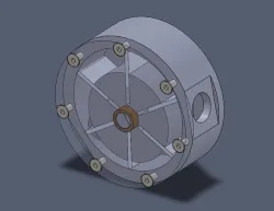 Vane Pump 190mm OD - 150mm ID