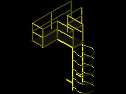 Water tank stairs