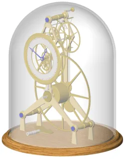 Wilding Skeleton Clock