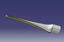 Wing wind turbine