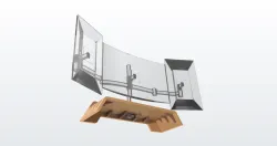 Wooden Monitor Stand Base