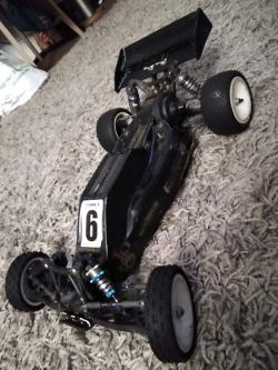 VP PRO 1/10 RC Buggy Wing Nylon Improves rear traction main image 1