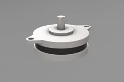 14HR05-0504S NEMA 14 Round Stepper Motor