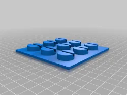 3 by 3 tech deck holder