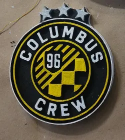 3-star Columbus Crew circle badge