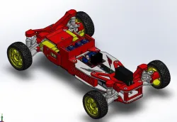 3D Printed 1:10 RC CAR
