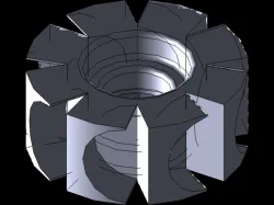 Air-driven Dental Drill Turbine