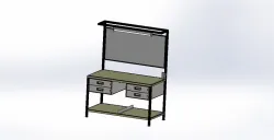 ALUMINIUM WORKING TABLE 02