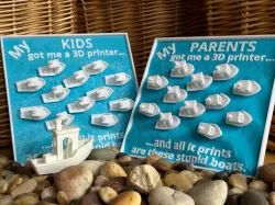 And All it Prints are These Stupid Boats