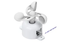 Anemometer with KY-003 Hall Magnetic Sensor