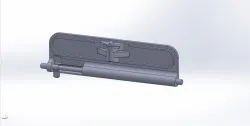 AR quick detach dust cover for 3D printing