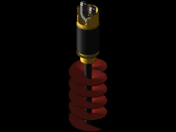 Auger Bit Attachment for Excavator