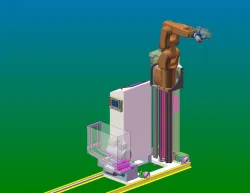 Automatic Roller replacement equipment