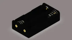 BATTERY HOLDER x2 18650 (Porta pilas para 2x 18650)