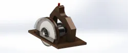 Battery operated hand saw