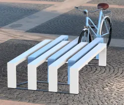 bench - parking for bicycles