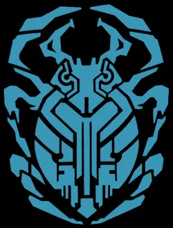 Blue Beetle stencil