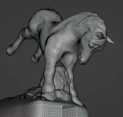 Bucking Horse Cell Phone Stand