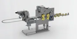 Cable feeding and cutting mechanism 3D model