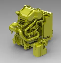 CAT 7.1 V5 engine
