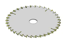Circular carbide cutter