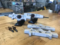CNC Suspension Longboard Trucks based on Avenue Trucks