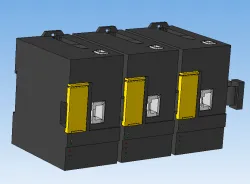 Combined actuator control module