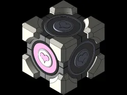 Cubo de Compañia (Portal 2) - Companion Cube