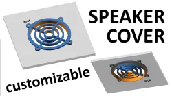 Customizable Speaker Cover
