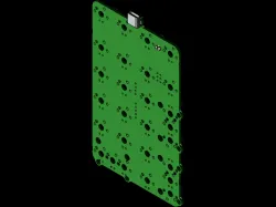 Delphine Custom keyboard PCB