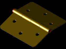 Design and Assembly of Hinge in Solidworks