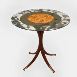 Designer tea table.