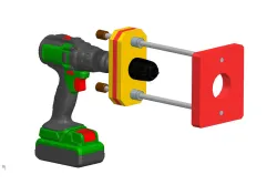 DIY Straight Hole Drill Guide Jig