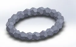 Dodecahedron Ring