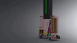 Domino rally car