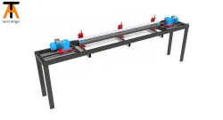 Double Head Tapping Machine, Çift Kafa Klavuz Çekme Makinası