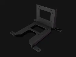 EK-UNI Pump Bracket (140mm FAN) Vertical