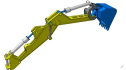 Excavator arm