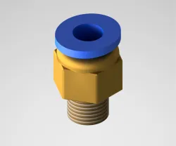 Fitting Pneumatic Push Lock Connector