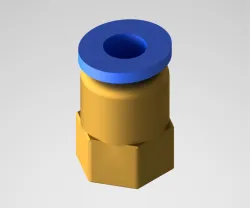 Fitting Pneumatic Push Lock Connector