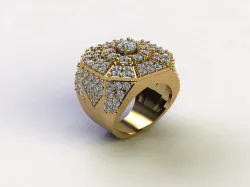 Free Cad File Man Ring