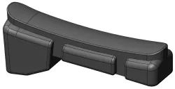 Grip Plug Insert for Franchi SPAS-12 and LAW-12 shotguns