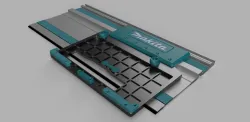 Guide rail adapter for Makita DSS501