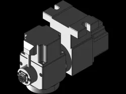 Harmonic drive 4th and 5th AC rotary axis for CNC machine