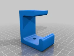 Headphone Under Shelf Hook