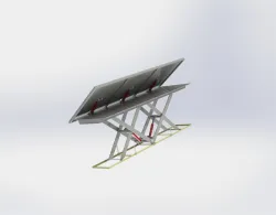 hydraulic tilting lift table